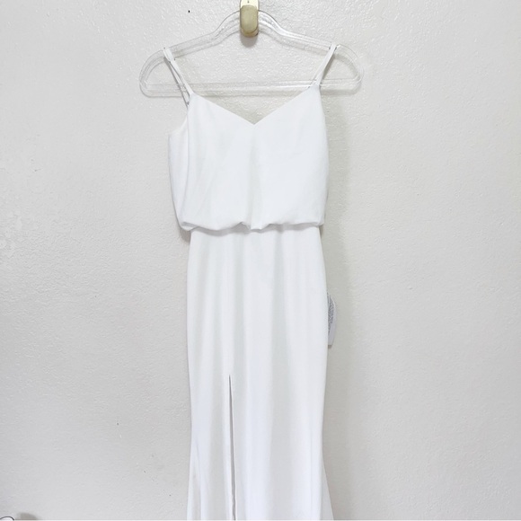 NEW Dress the Population Gracelyn Blouson Jersey Gown size xxs - Picture 8 of 12